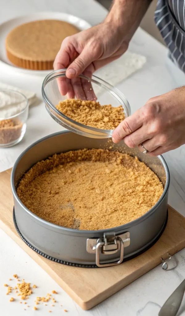 Creamy VEGAN Pineapple Cheesecake (Easy No-Bake!) 3 Pineapple Cheesecake Crust 1
